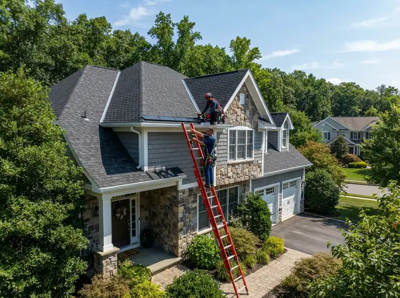 Gutter guard installation in Holmdel Gutter guard installation in Holmdel